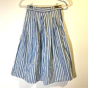 Guess Stripe Linen Skirt